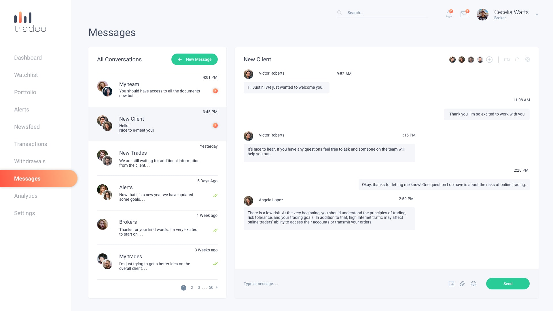 Broker Messages
